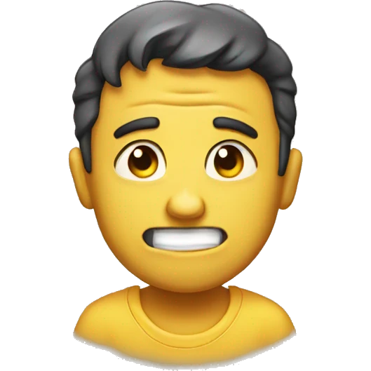 Smiley apologetic  emoji