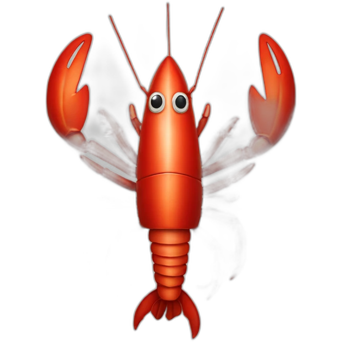 lobster rocket emoji