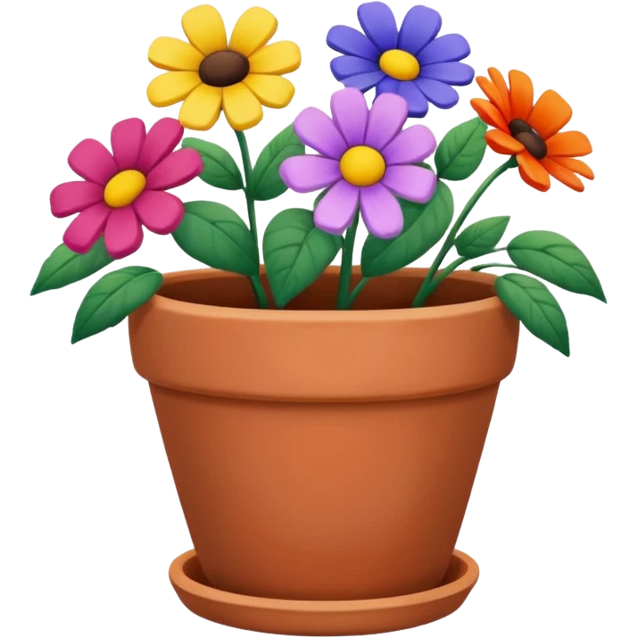 flower pot emoji