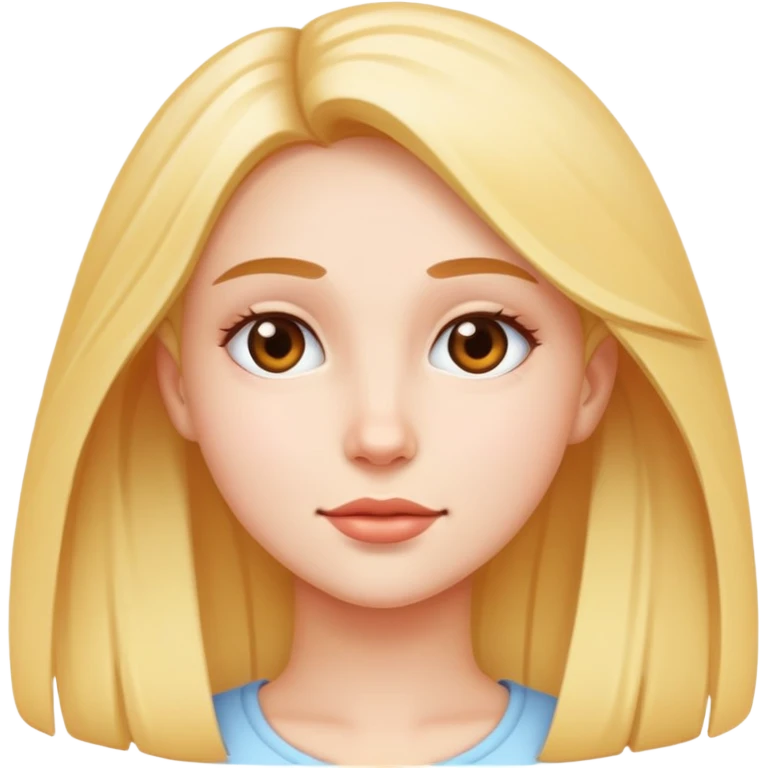 Clear girl emoji