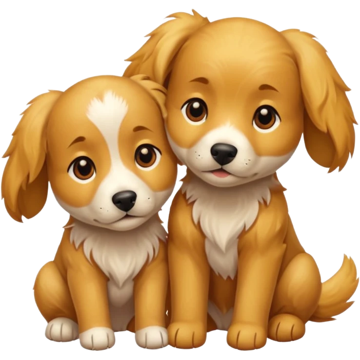 Dogs having sex emoji