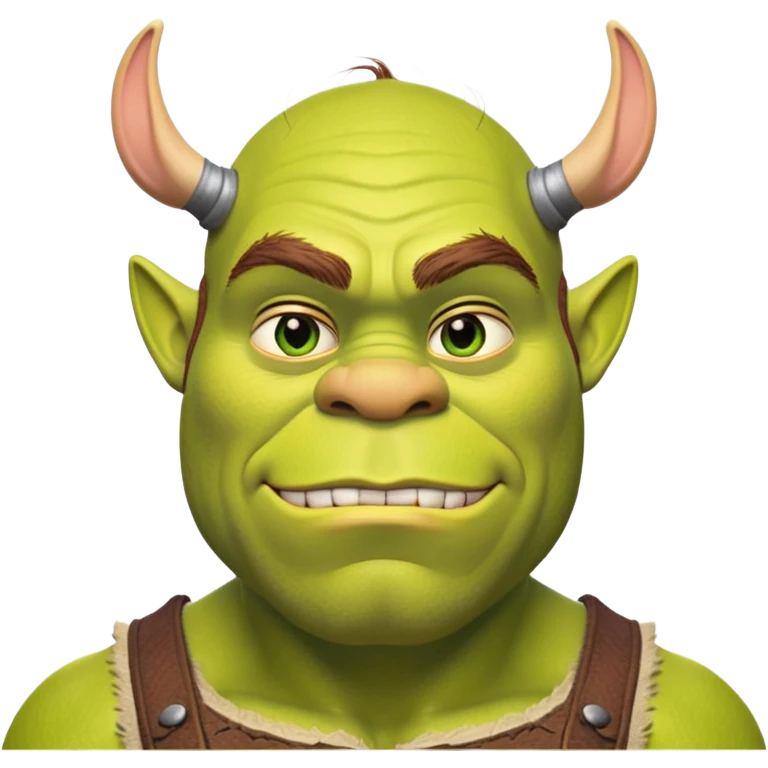 Голый Шрек emoji