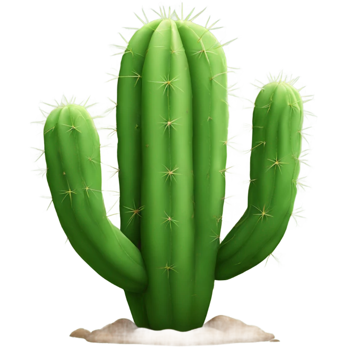 a realistic cactus  emoji