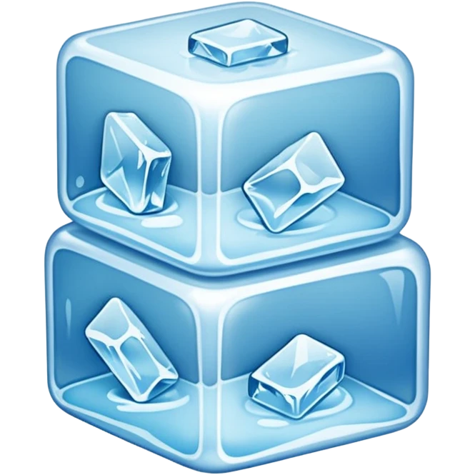 stack of ice  emoji