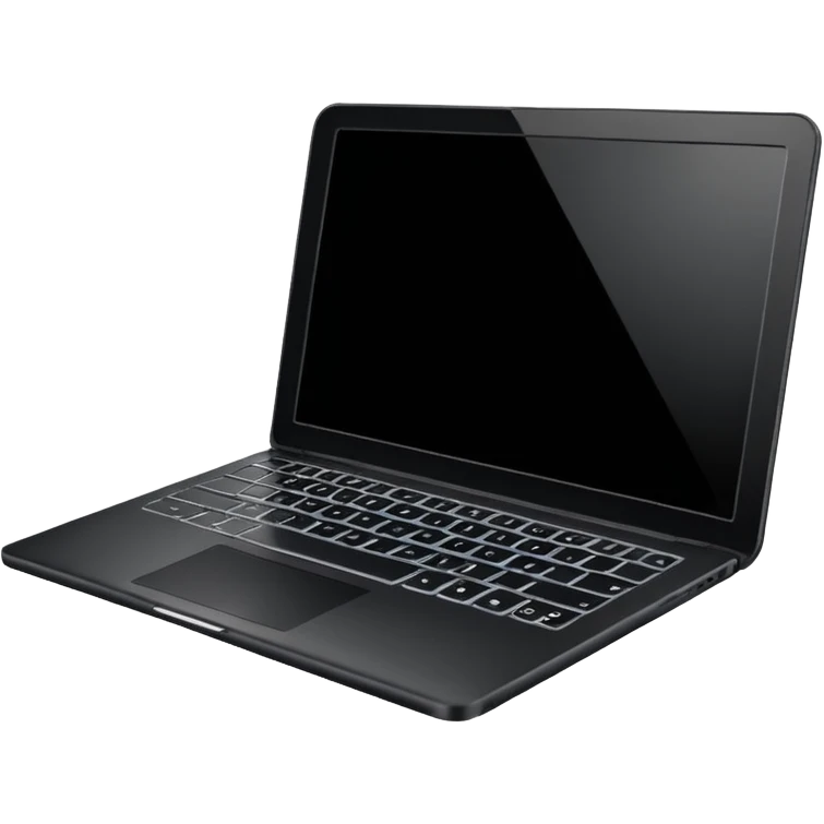 Black Laptop emoji