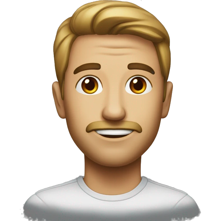 Розовое сердце с пятачком emoji