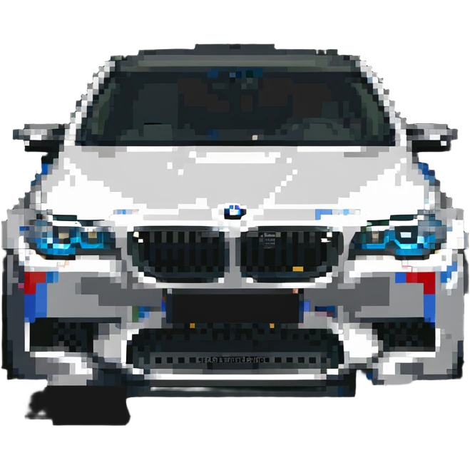 BMW M5 performance sedan emoji