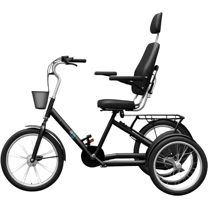 Recumbent trike emoji
