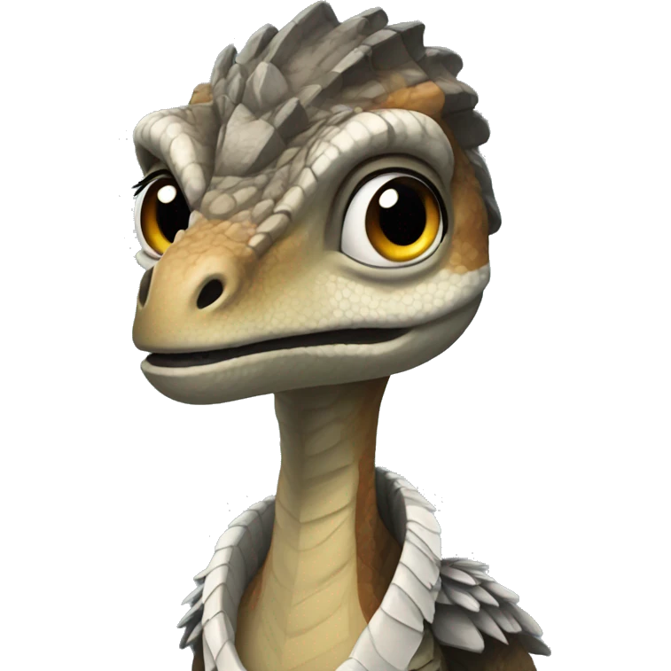 Velociraptor princess  emoji