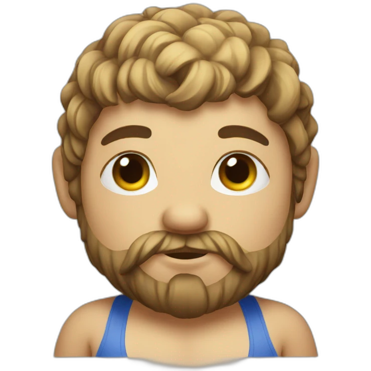 Dwarf in swimsuit emoji
