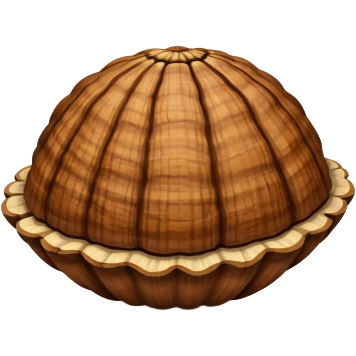 Walnut emoji. Just a walnut. emoji