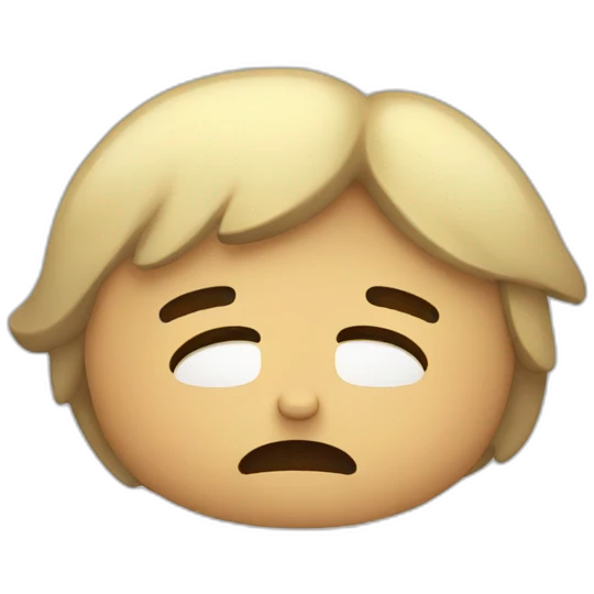 exhausted person emoji