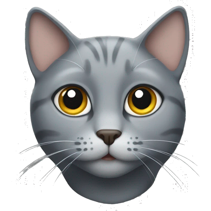 grey cat emoji