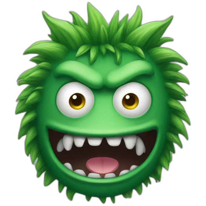 Green monster emoji