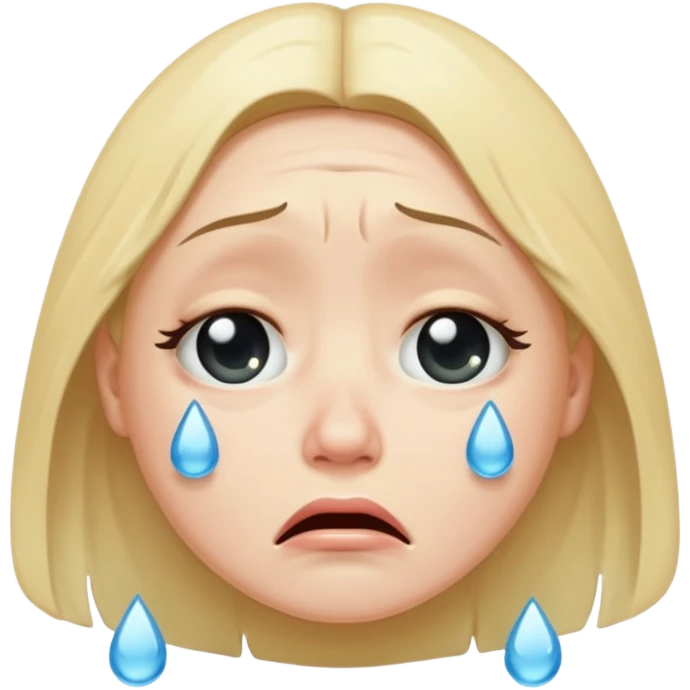crying face emoji emoji