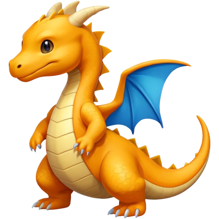 Dragonite (full body) emoji