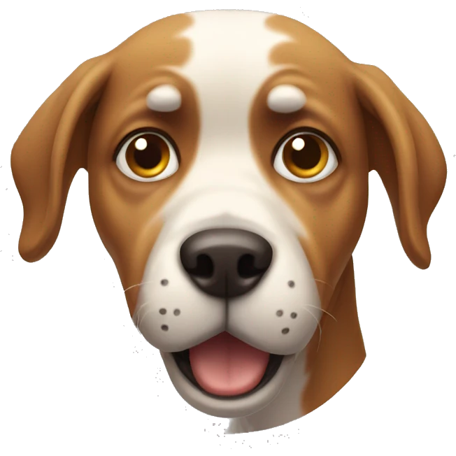 scared dog emoji