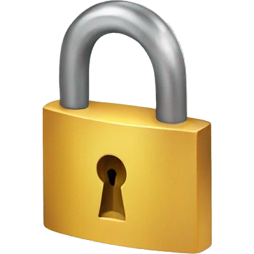 Lock emoji