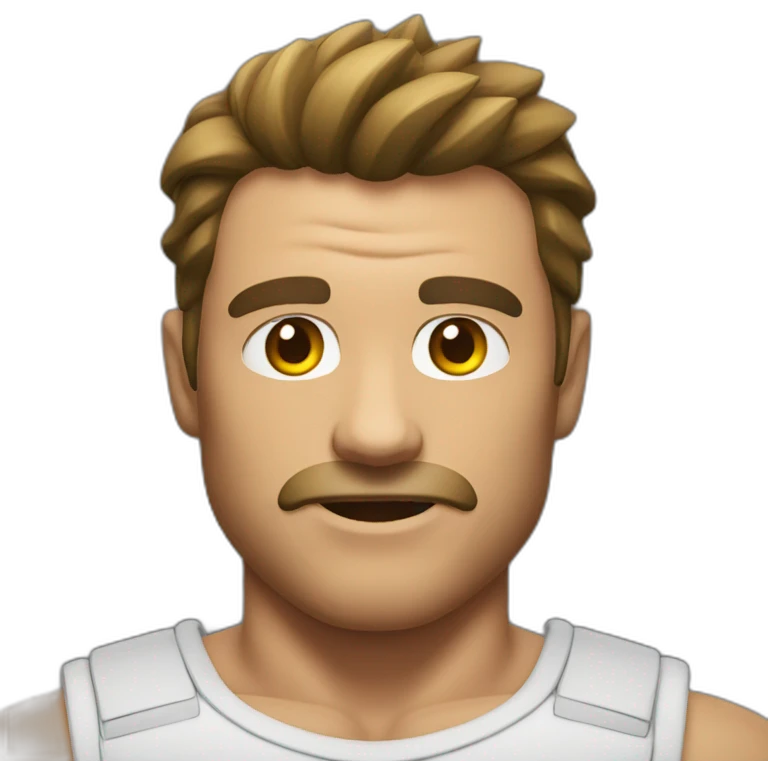 Homme musclé emoji