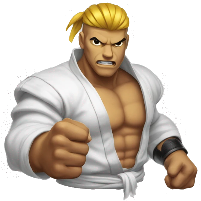 Blanca street fighter cerveza emoji