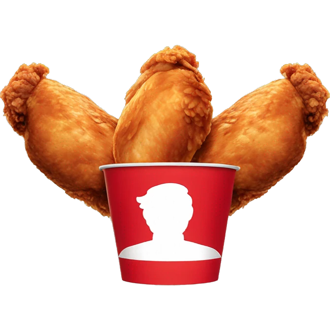 KFC Chicken Wings emoji
