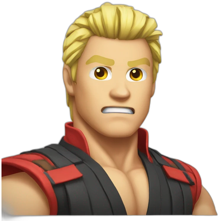 STREET FIGHTER ken emoji