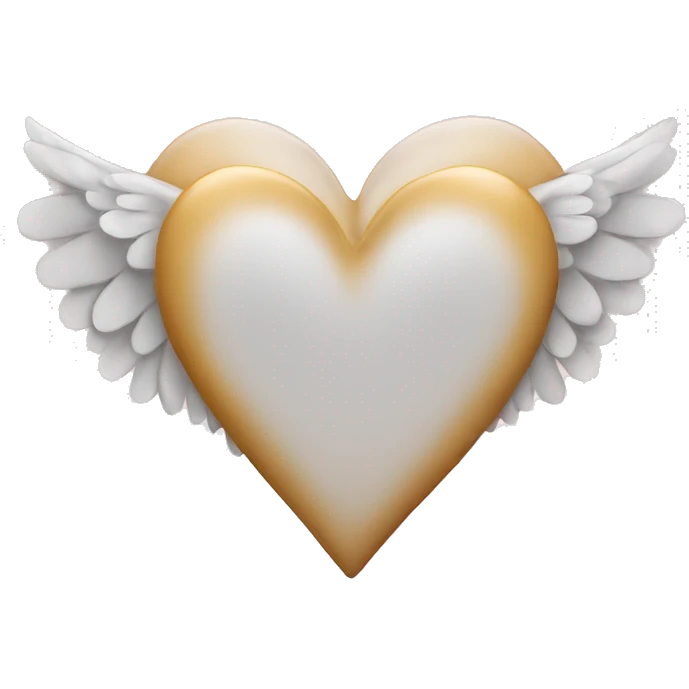 heart with angel wings emoji