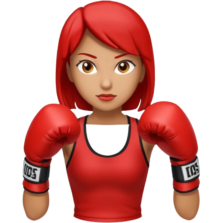 boxing lady emoji