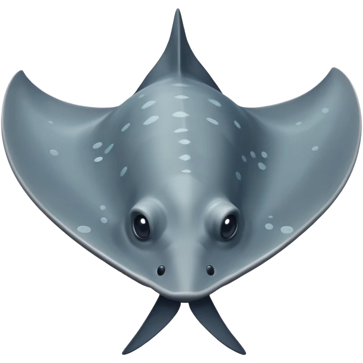Realistic Sting ray emoji