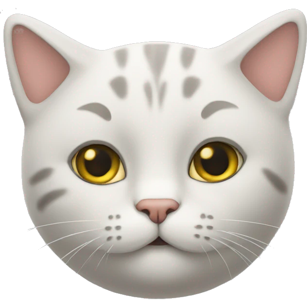Un chat emoji
