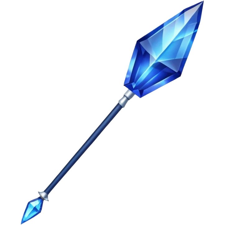 Sapphire  + navy  + banner spear emoji
