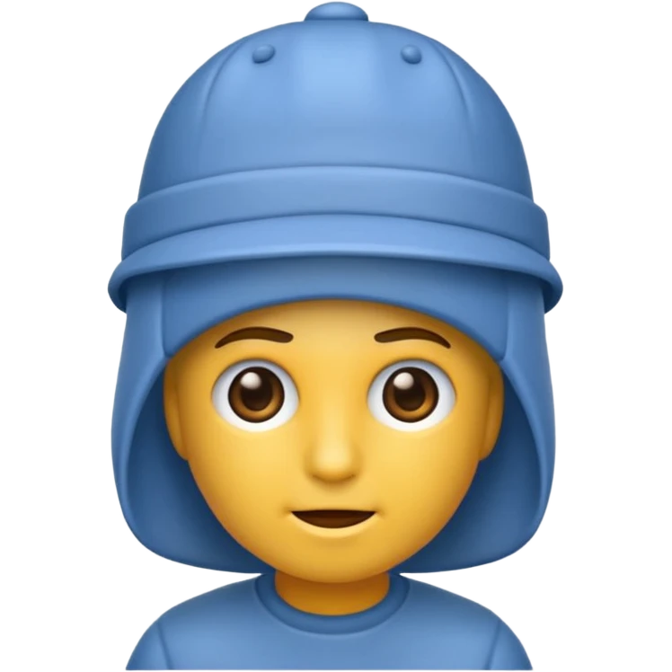 emoji de un persona con gorro de hacer mechas en la peluqueria emoji