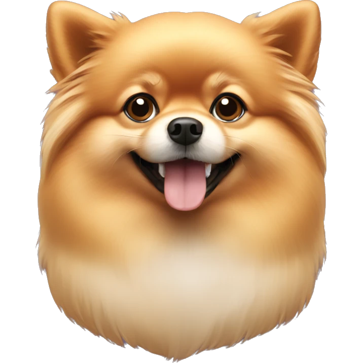 pomeranian dog emoji
