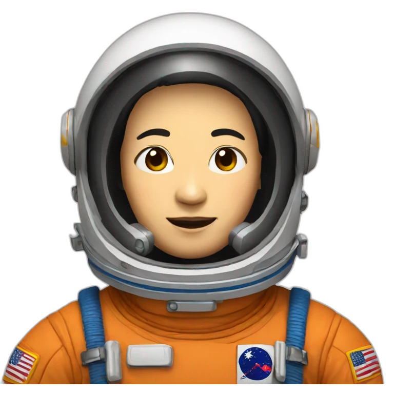 chinese astronaut emoji