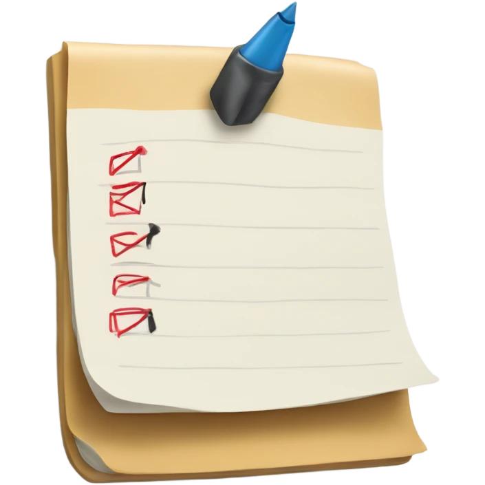 To-Do List (Today) emoji