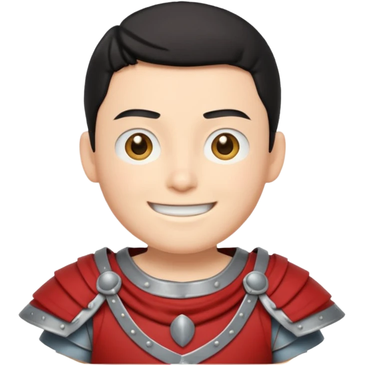 Nobita, wearing gladiator cloth emoji