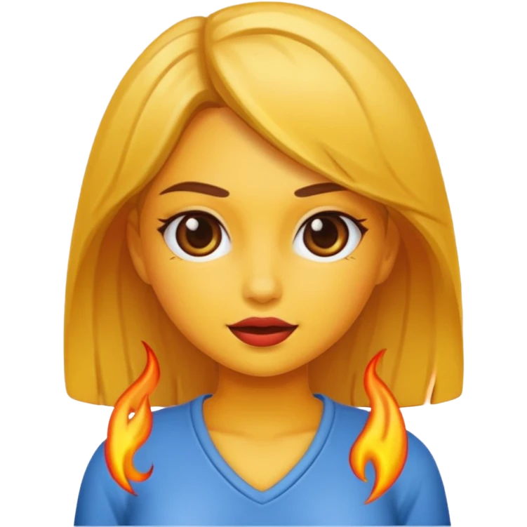 hot girl emoji