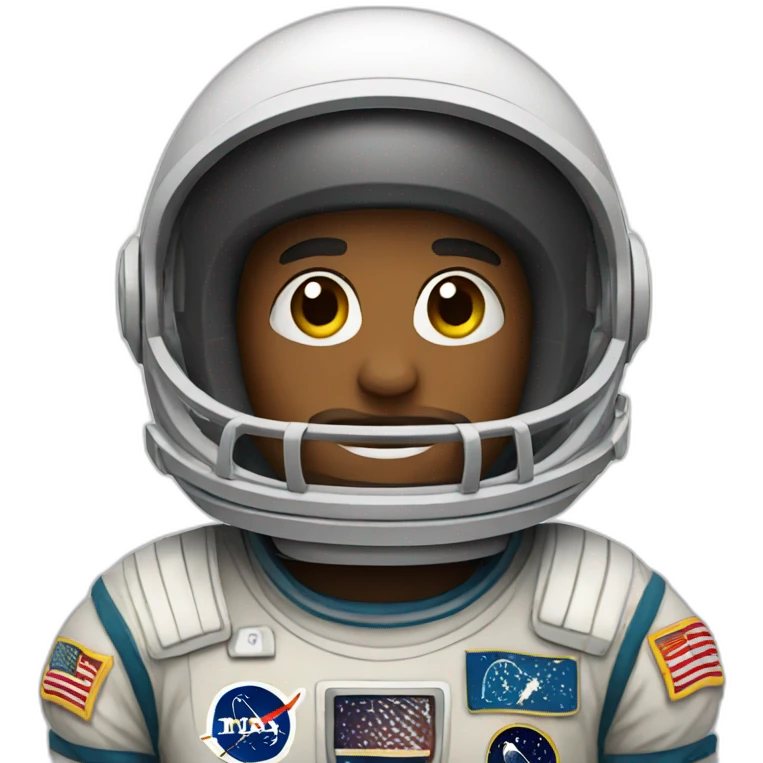 Astronauts football emoji