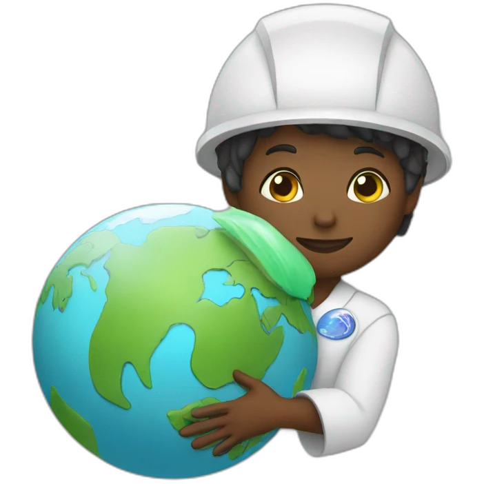 taking care of planet earth emoji