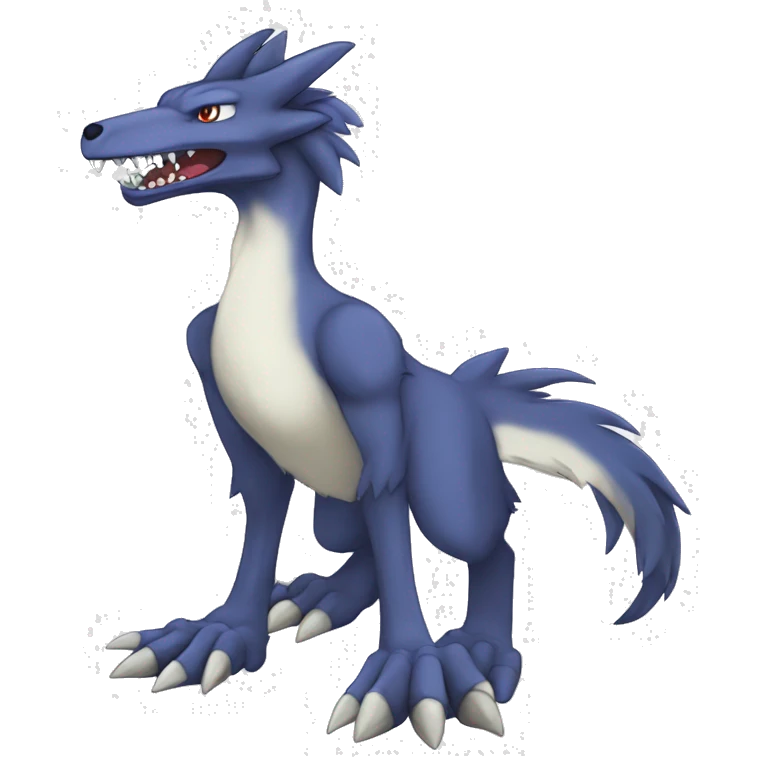 Lombax-Sergal-Vernid-Fakemon full body emoji