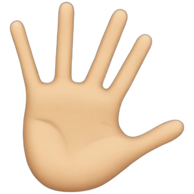 fingers emoji