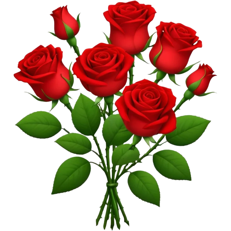 Bouquet of roses emoji