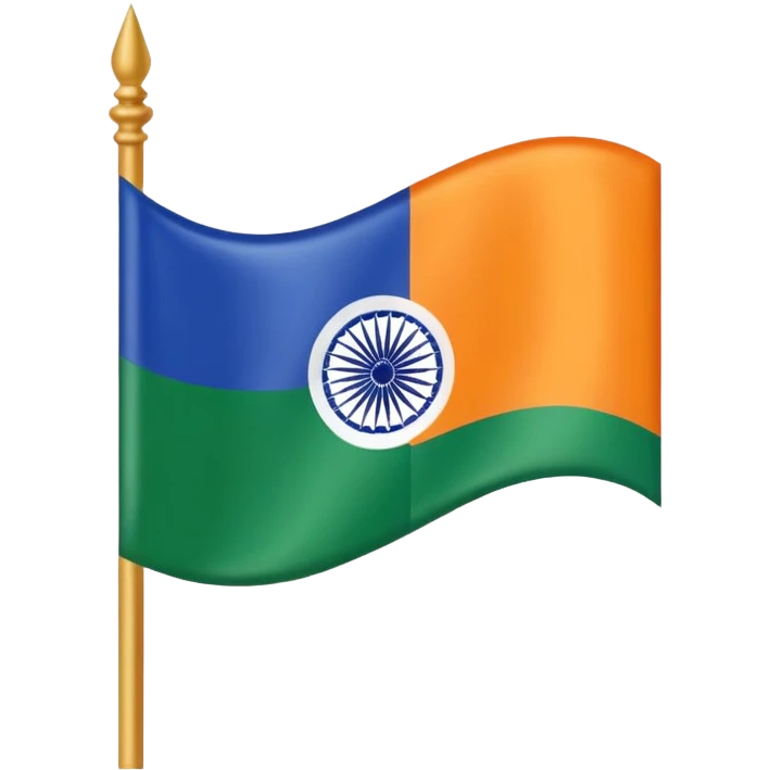 Akhand Bharat flag emoji