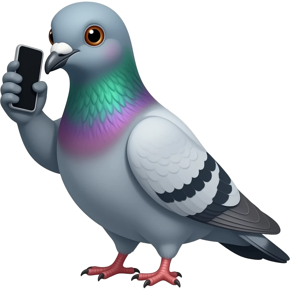 Incoming Call 📞 From The Pigeon Mo Willems emoji