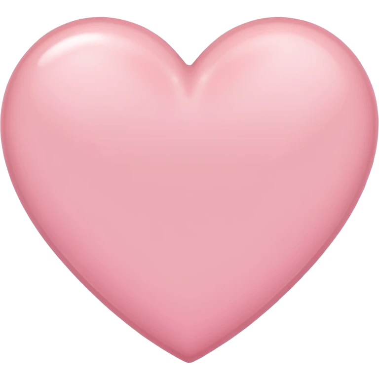 light pink heart emoji  emoji