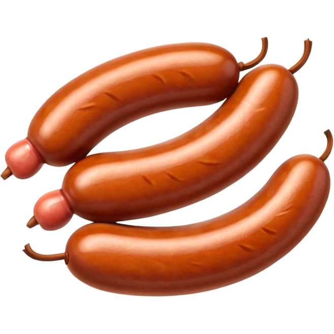 Smoked sausage emoji