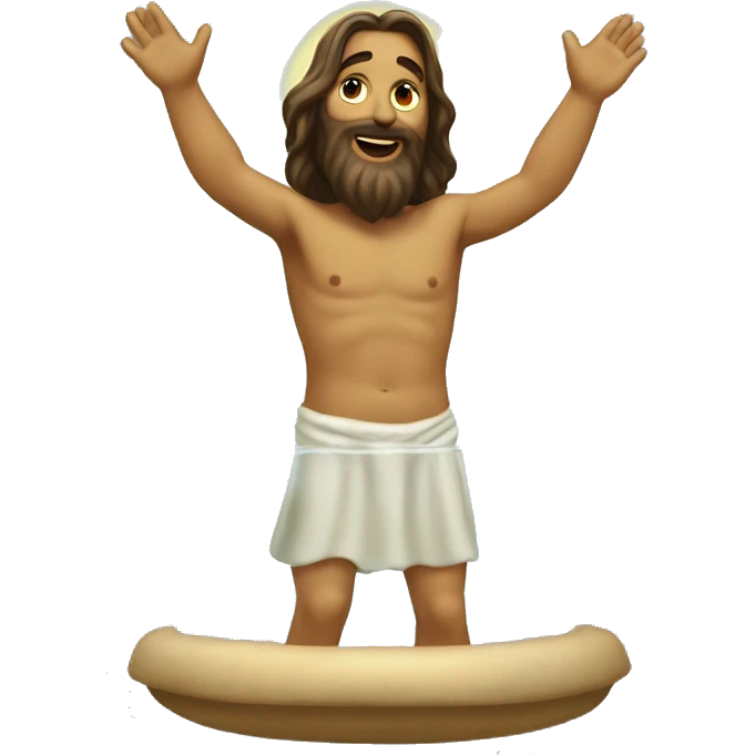 baptism of jesus emoji