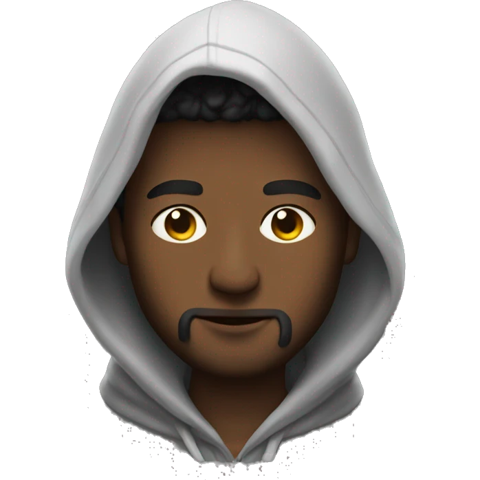 god wearing a hoody  emoji