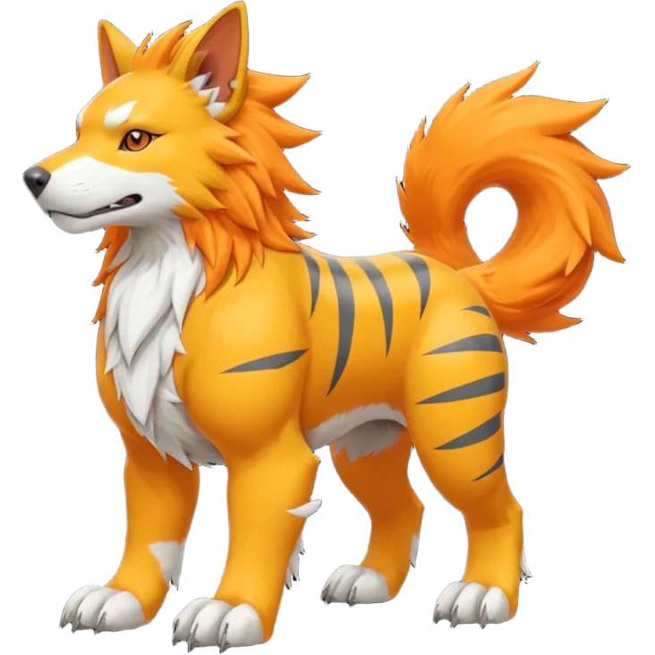 Dorugamon-Digimon, full body emoji