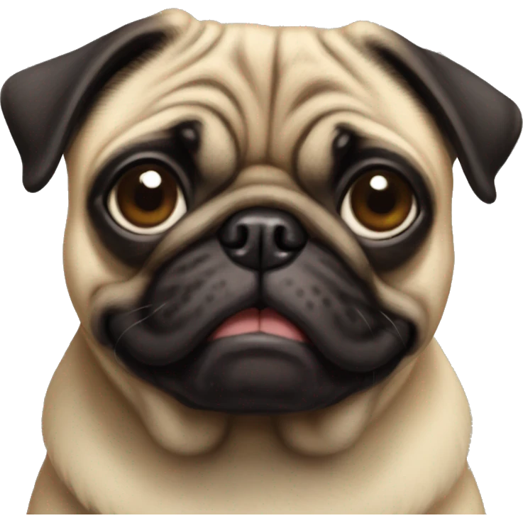 Perro pug emoji
